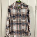 C&C California  Plaid Shirt in Blue and Pink Photo 0