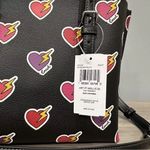 Coach 🔥🎁NWT! Mollie Tote Bag 25 Heart Bolt Print Photo 6