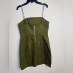 Urban Outfitters  Women Size 4‎ Green Corduroy Mini Sheath Dress Photo 4