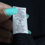 Free People  Striped Color Block Long Bell Sleeve Linen Sweater Mini Dress Size M Photo 8