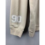 Orange Kiss Women’s Cream New York City Baggy Sweatshirt Size XL Photo 6