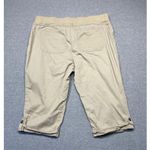 Women's Blue Entity khaki size 14 stretchy Tan Photo 4