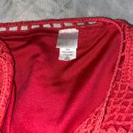 Beauty And The Beach NWT hot pink crochet one piece bathing suit Photo 5