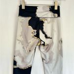 Noli  Yoga Geode Marble Gold Metallic High Waisted Leggings Size S Photo 5