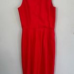Bill Blass  elegant midi red dress size 6 Photo 4