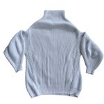 Free People  Cozy Knit Sweater Top, Turtleneck, Cold Shoulder, Relaxed Fit Photo 3