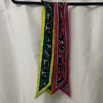 Henri Bendel  Multicolor Silk Scarf Photo 7