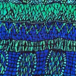 Madison Leigh  Maxi Dress Sleeveless Blue Jewel Tones Ties in Back Photo 10