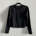 Lululemon Long Sleeve Crop Black Photo 0