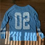 Disney Stitch Varsity Sweatshirt Long Sleeve Photo 1