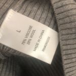 Kendall + Kylie Cropped Ribbed Sweater Top Tank Top Large L Photo 2