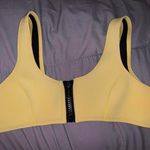Hoaka Swimwear Yellow Bikini Top Photo 0