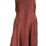 Festi Women's Brown Sleeveless Cami Camisole Open Tie Back Midi A Photo 0