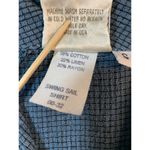 Mill Valley Clothing Company Swing Sail Shirt Womens Small Linen Blend Lagenlook Blue Photo 5