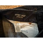 American Eagle Artist Crop Dark Wash Denim Stretch Women's Size 6 Photo 2