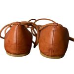 Just Fab Pandora crochet flat ankle tie sandals Photo 3