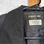 Vintage Philippe adec Paris Black Long Sleeve Button Blazer Size 38 Size undefined Photo 8