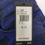 Mavi Tess Cobalt Camo Blue Black Jeans Womens 26 NEW Photo 9