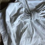 Free People  White Tied Up Bow Sleeveless Tank Top Photo 4