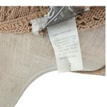 Eileen Fisher  Vintage Sweater Crochet Pointelle Knit Camel Tan Size 2 Medium Photo 11