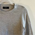 Brass Brand Sweater Gray Knit Crew Neck 3/4 Sleeves Top Sz M EUC Size M Photo 1