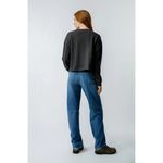 NWT AMO Patsy Seamed Jeans in Enchanted Wash Size 25 Baggy Relaxed Blue Photo 1