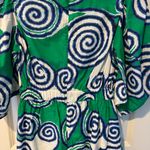 Rhode Pia Poplin Mini Floral Dress in Green / Blue Print | S Size M Photo 5