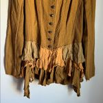 Free People  BLAZER "MILITARY RUFFLES Photo 5