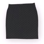 Elle  Black Polka Dot Mini Skirt Size Large Photo 6