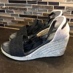 Montego Bay Club Montego‎ Bay black lace ankle tie sandal espadrille Photo 2