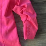 Generation Love  Hot Pink Double Breasted Blazer Single Button Ruched Sleeve XXL Photo 11