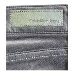 Calvin Klein Jeans  Women Corduroy Legging‎ Pants Gray Shadow Size 8 NWT Photo 6