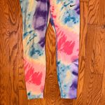 Nike  Women’s Training Dri-FIT One Mid-Rise 7/8 Tie Dye Leggings Size Small Photo 5