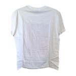 Wildfox NEW Women’s size M Graphic T-Shirt French Martini Ryan Top White Photo 2