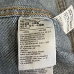 Levi's Levi’s Altered Trucker Jacket L Women’s Large Cropped Raw Hem Collarless‎ Denim Photo 10