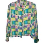 Allison Taylor Vintage  Petite Silk Blouse Photo 0