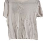 Messy Bun Just Chillin White T-Shirt French Bull Dog Graphic Small Photo 3