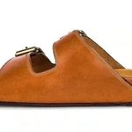 Isabel Marant NIB Folk Laser Lennyo Leather Sandals Cognac Tan Brown 8 1/2 Photo 2