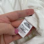 Young Fabulous and Broke Young Fabulous Broke White Cut Off Shorts Lightweight Elastic Waist ~ Size L Photo 5