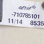 Aerie  Strappy Purple Striped Bikini Top - Size Small - EUC Photo 6