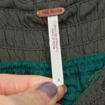 Free People  Womens Silk Tiered Maxi Dress Size 8 Green Sleeveless Boho Fairy Photo 5