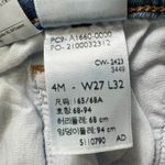 Levi's  Womens Jeans‎ Size 4M Classic Bootcut W27 L32 Stretch Blue Denim Mid Rise Photo 4