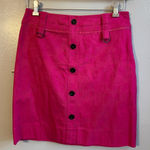 Eccoci Pink Button Pink pencil business skirt size 4 Photo 0