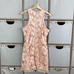 Lovers + Friends  peach lace mini dress Photo 5