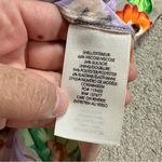 Alice + Olivia  Women’s Silk Blend Sheila Blouse Top V-Neck Orchid Multicolor S Photo 10