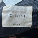 Gucci Bleach Dyed Floral Embroidered Raw Hem Denim Skinny Jeans Size 28 NWT Photo 5