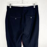 Vince  Size 4 Pants Navy Blue Trousers‎ Solid Mid Rise Slim Straight Career 1417 Photo 4