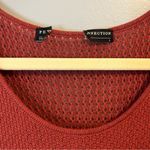Peruvian Connection  Dress Burnt Orange/ Rust Textured Knit Sleeveless Sz L GUC Photo 3
