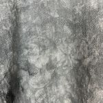 Oh My Gauze Top Womens S/M Gray Tie Dye 100% Cotton 3/4 Sleeve V Photo 4