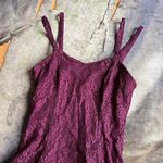 All that jazz  Burgundy Lace Mini Party Dress Photo 1